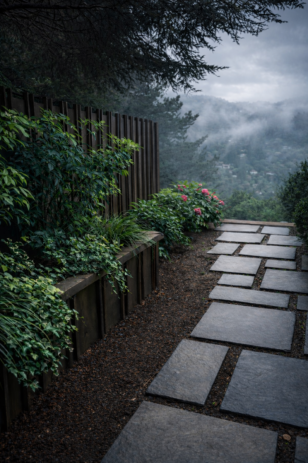 Orinda Misty Stone Path